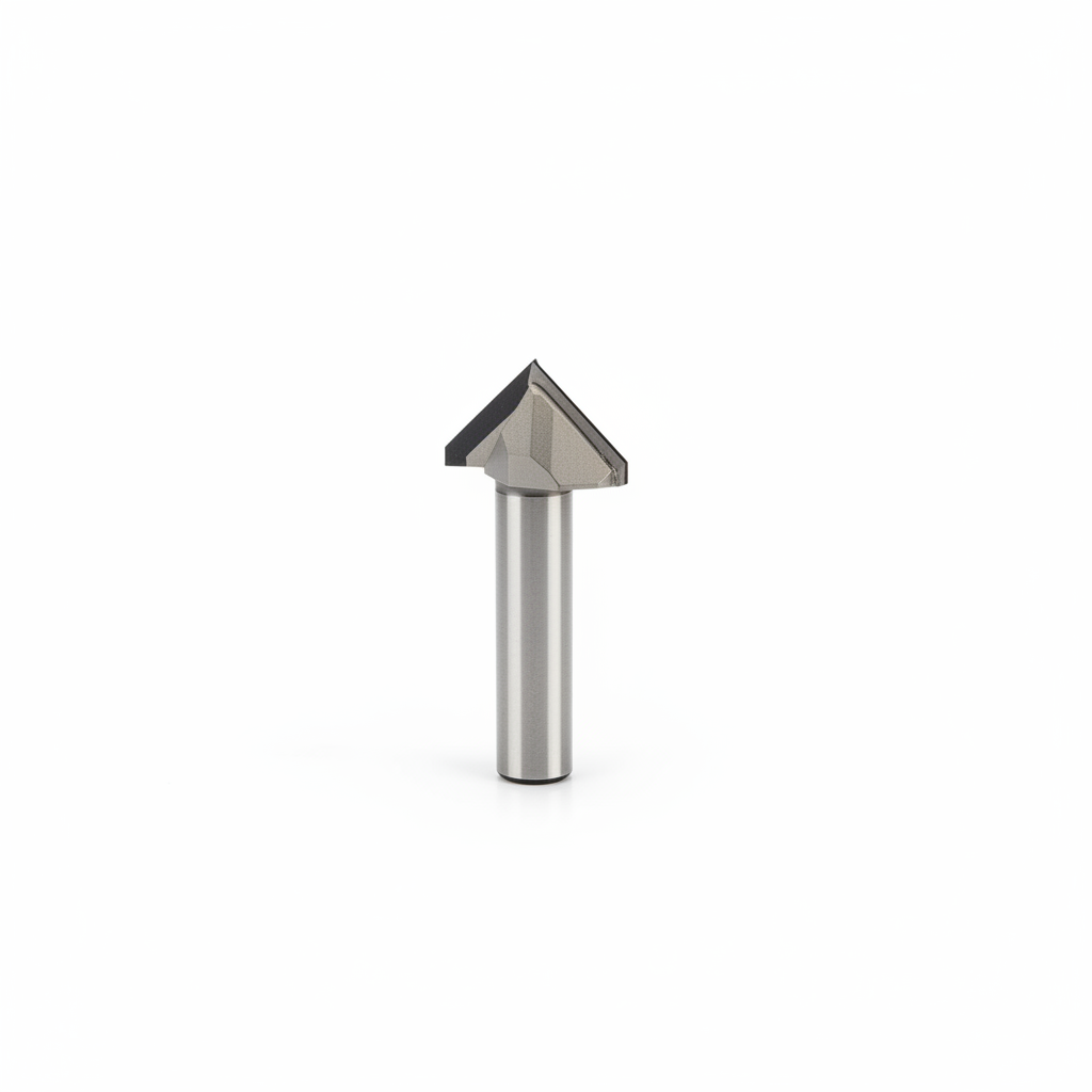 V-groove router bit